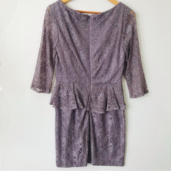 Nordstrom’s Patra Lavender Lace Cocktail Dress - Picture 3 of 7